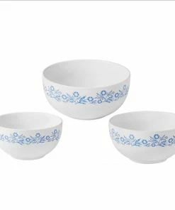 CorningWare 3-Piece Mixing Bowls | Cornflower