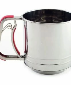 Norpro Classic Steel Flour Sifter: 5 Cup