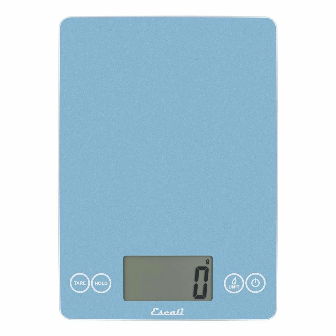 Escali Arti Glass Digital Scale | Blue Mirage