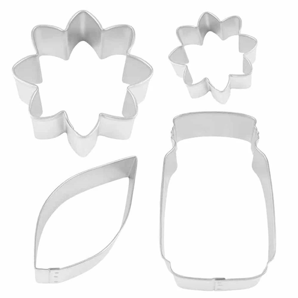 R&M International More Than Baking Floral Vase Cutters | 4-Piece - Image 2