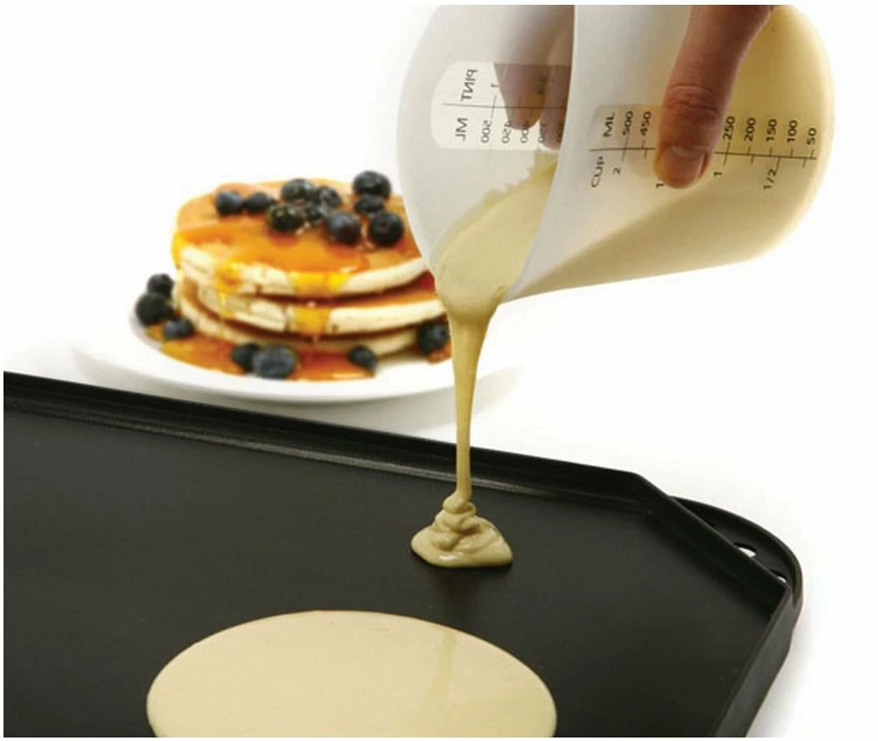 Norpro Silicone Measure, Pour, & Store Measuring Cup (8 Oz) - Image 2