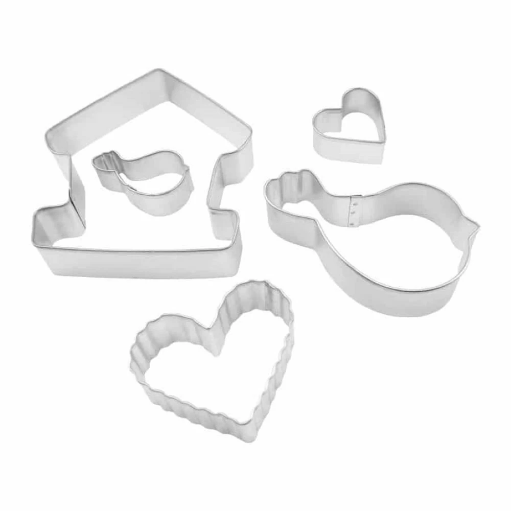 R&M International More Than Baking Love Birds Cookie Cutter | 5-Piece - Image 2