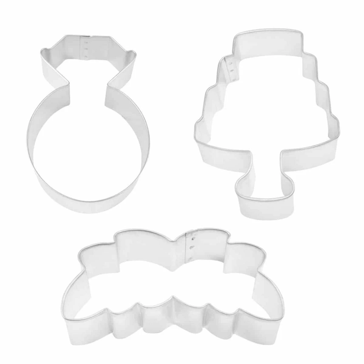 R&M International More Than Baking Wedding Cookie Cutters | 3-Piece - Image 2