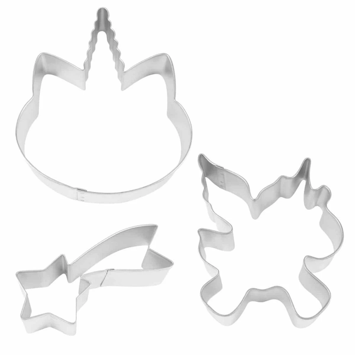 R&M International More Than Baking Unicorn Magic Cookie Cutters | 3-Piece - Image 2