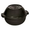 Emile Henry Ceramic Bread/Potato Cooker | Charcoal