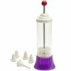 Gourmac Quick Whip Whipped Cream Maker & Milk Frother | Violet