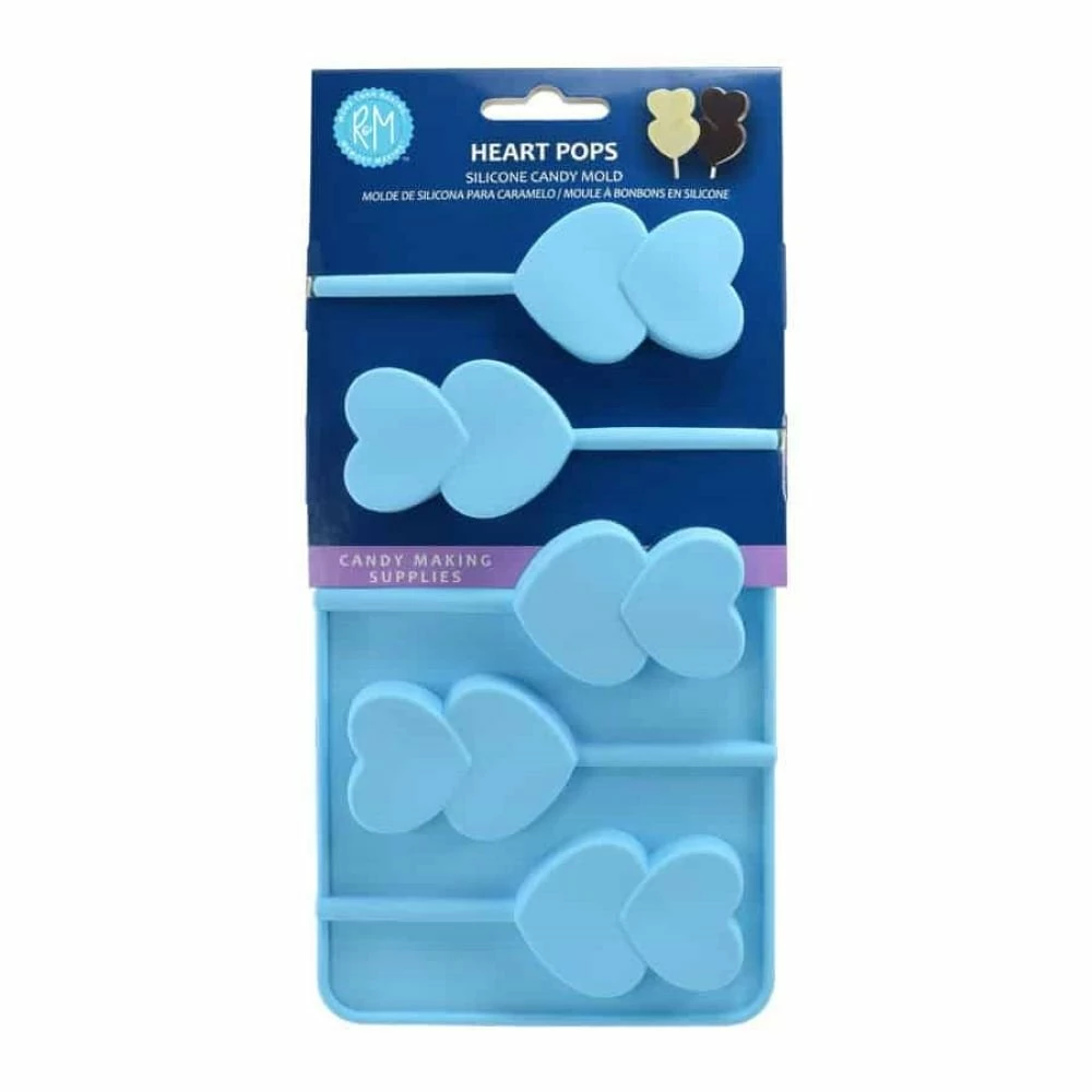 R&M International More Than Baking Silicone Mold | Heart Pops - Image 3