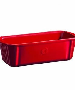 Emile Henry 12.25" X 5" Loaf Dish | Burgundy