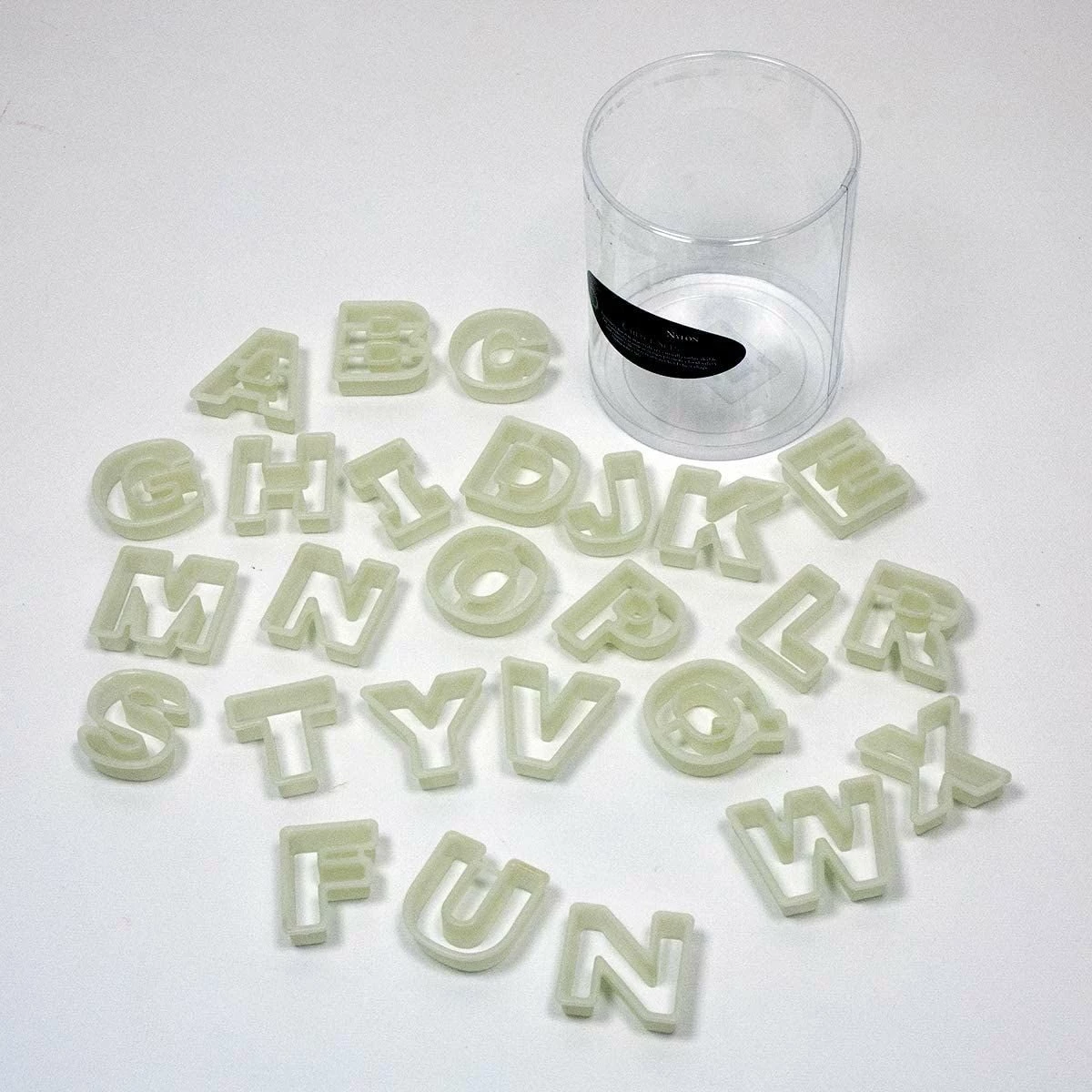 Fat Daddio's 2" Nylon Cookie Cutter - Alphabet Letters Set - Image 2