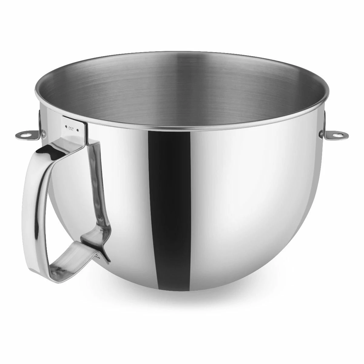 KitchenAid 6-Quart Stainless Steel Bowl + Coated Pastry Beater Accessory Pack + Pouring Shield | Fits 6-Quart KitchenAid Bowl-Lift Stand Mixers - Image 2