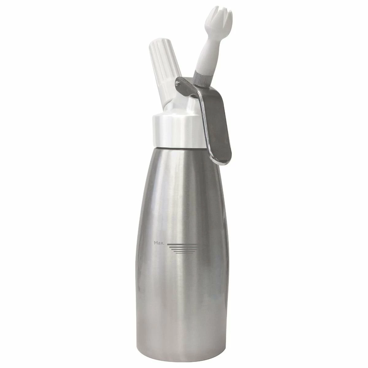 Winco 1 Pint Aluminum Whip Cream Dispenser
