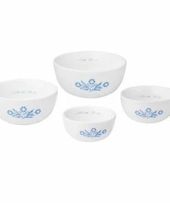 CorningWare Cornflower 4-Piece Measuring Bowls Set