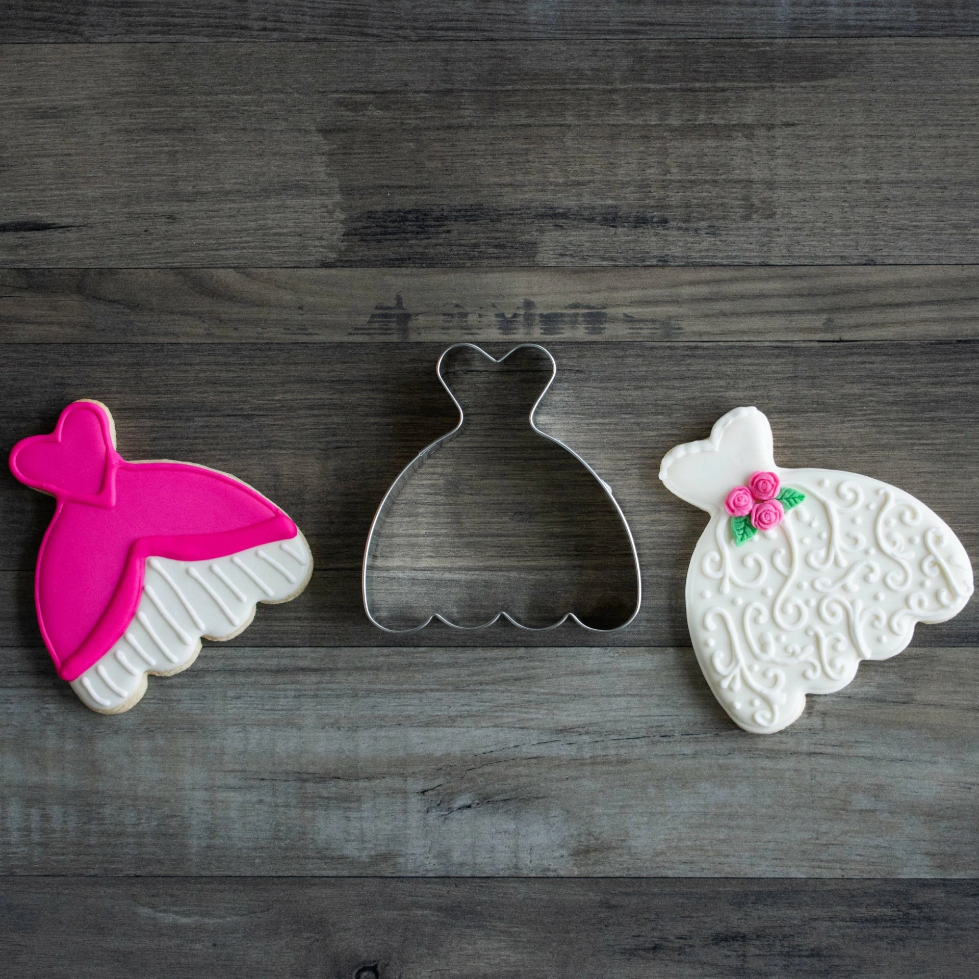 Ann Clark Ltd Ann Clark Cookie Cutter - Wedding Dress, 4"