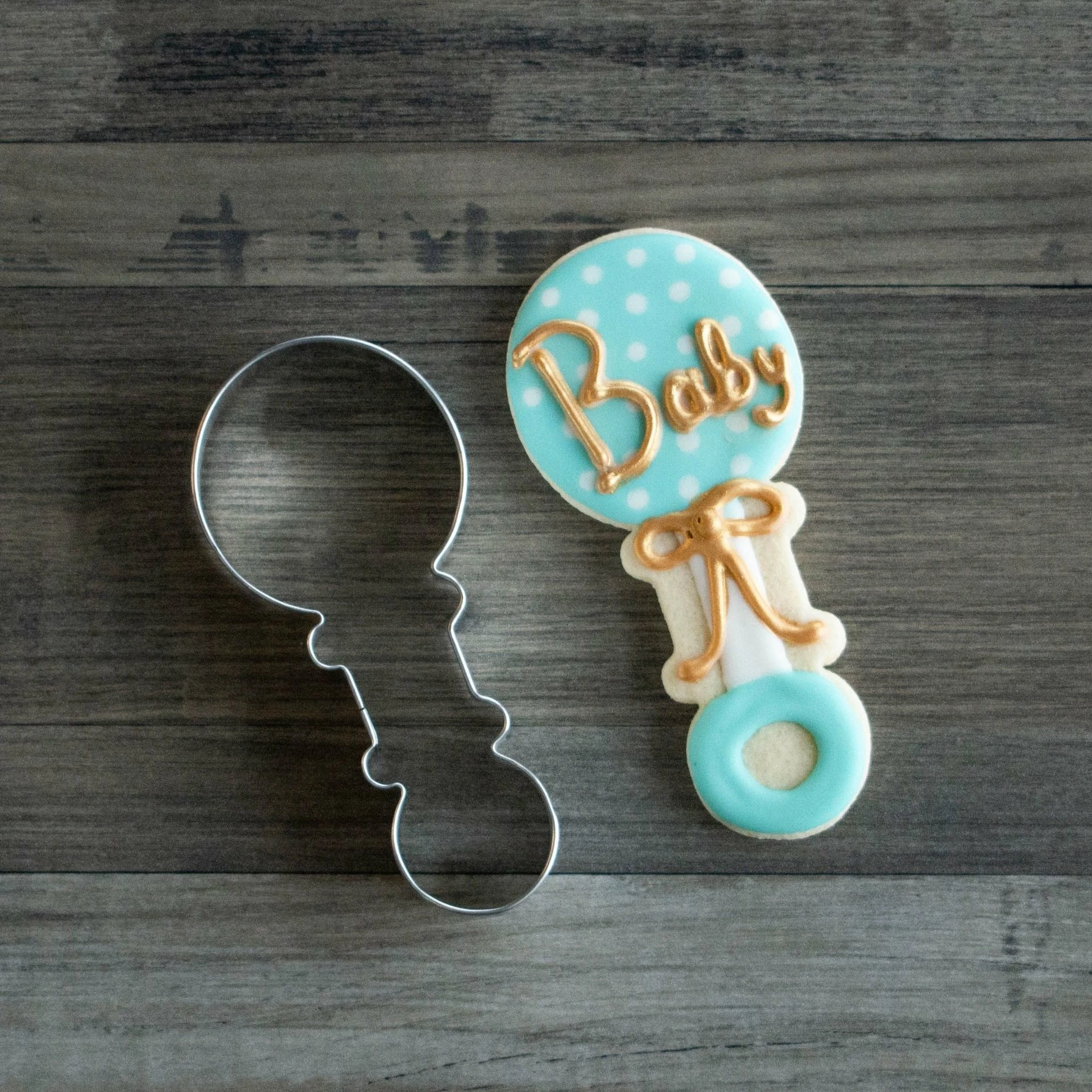 Ann Clark Ltd Ann Clark Cookie Cutter - Baby Rattle