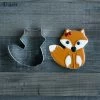 Ann Clark Ltd Ann Clark Cookie Cutter - Cute Fox, 3.5"