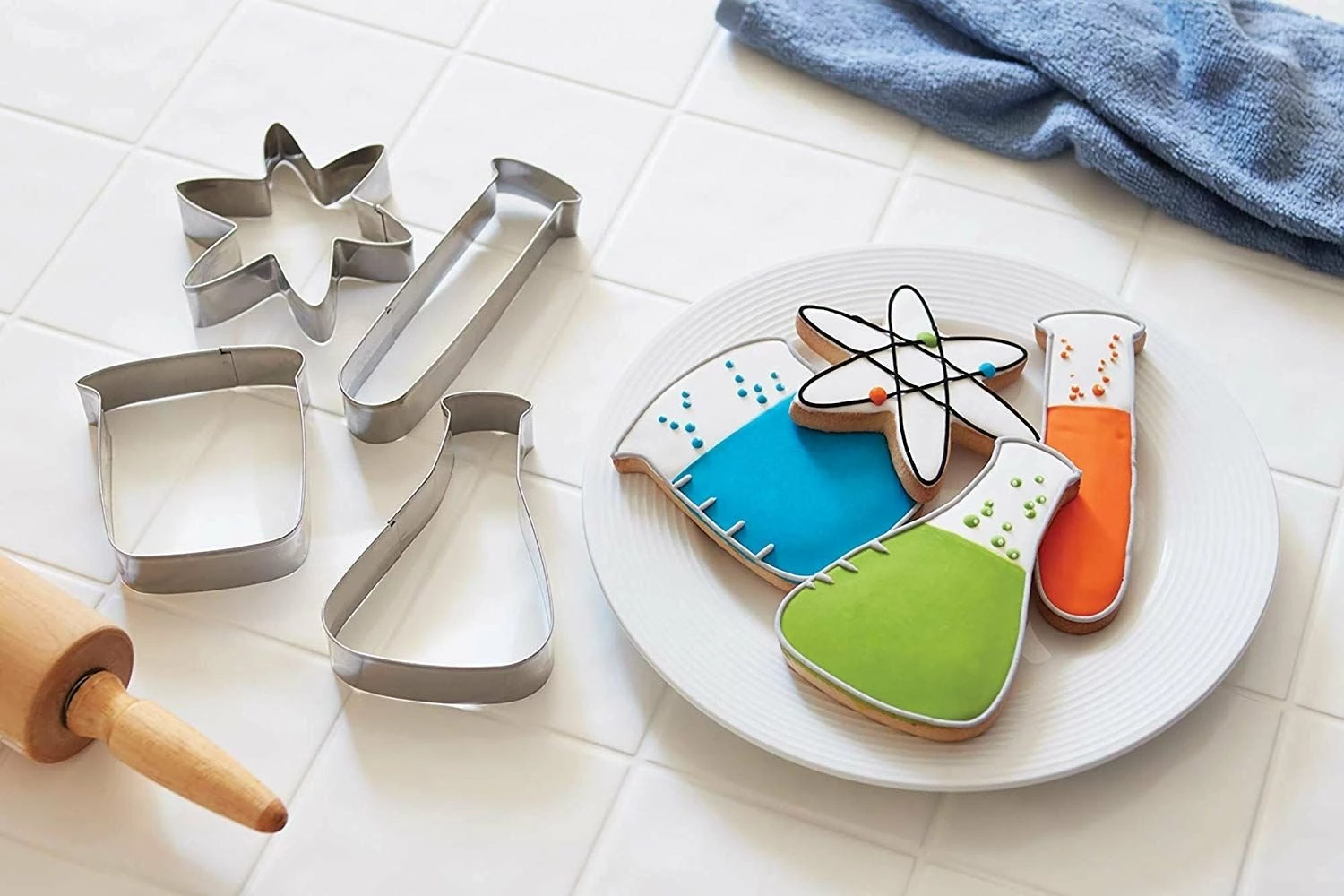 Fox Run Science Set Cookie Cutters Set Of 4 - Image 2
