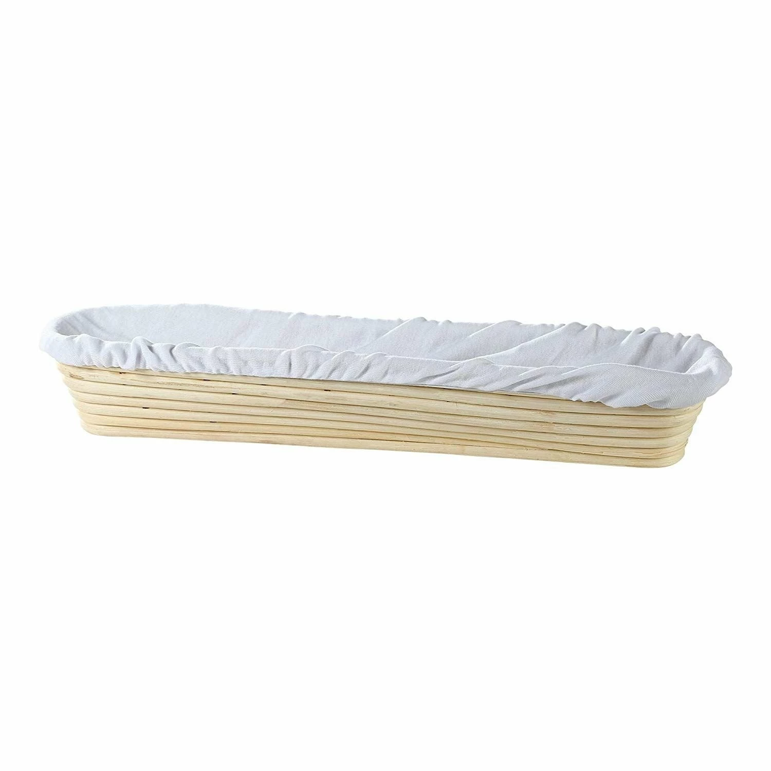 Frieling Brotform Baguette Proofing Basket Cotton Liner - Fits 17" X 3" #3007