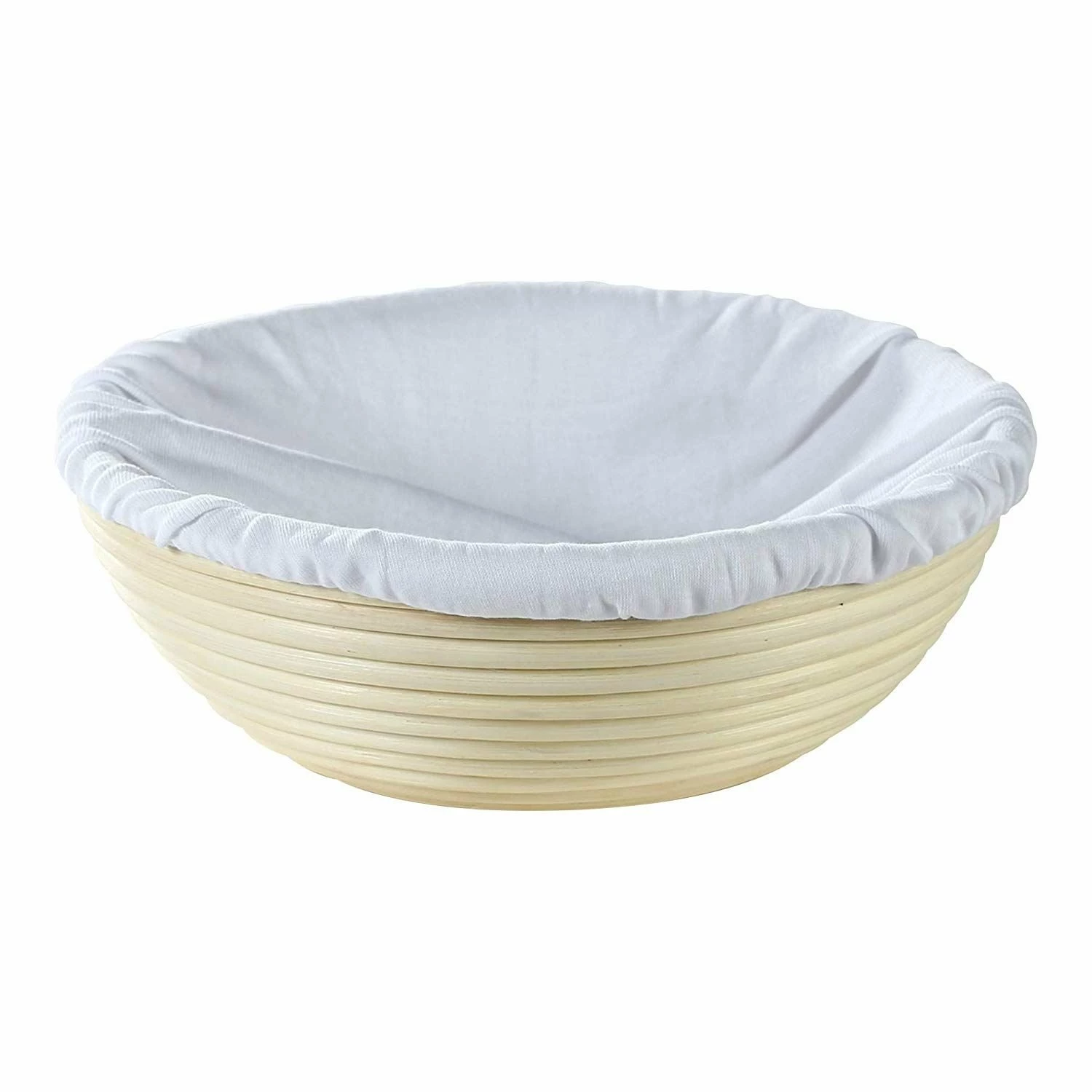 Frieling Round Brotform Proofing Basket Cotton Liner - Fits 10" #3002