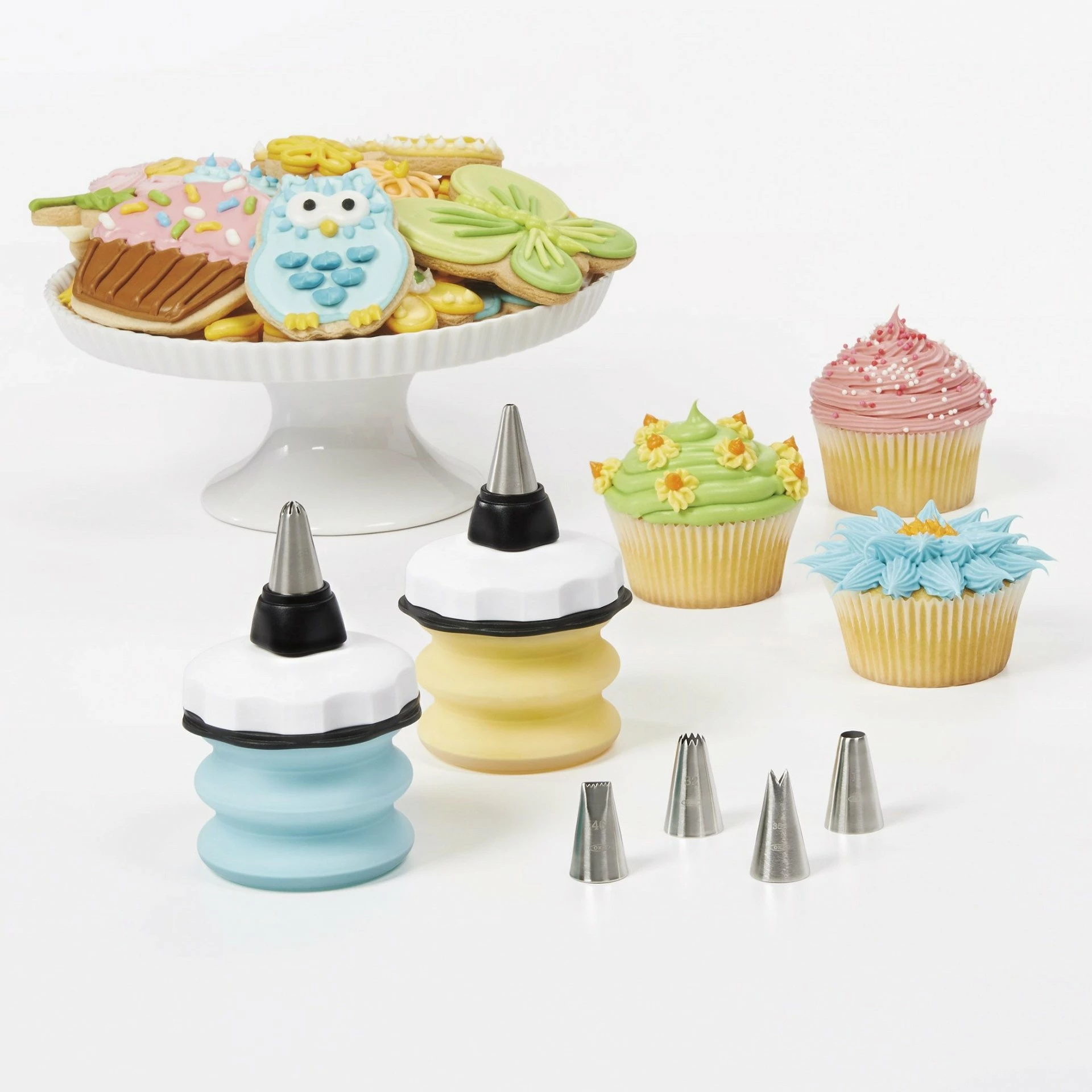 OXO 8-Piece Baker's Silicone Decorating Bottle Kit - Black - Image 3