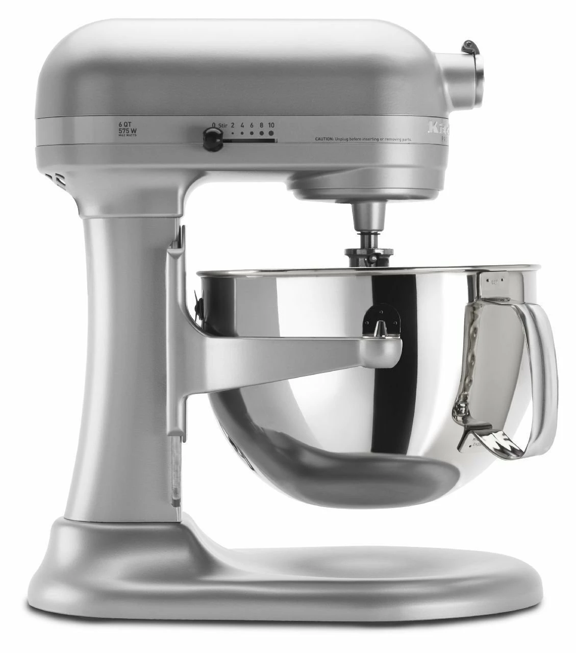 KitchenAid 6-Quart Pro 600 Bowl-Lift Stand Mixer | Nickel Pearl