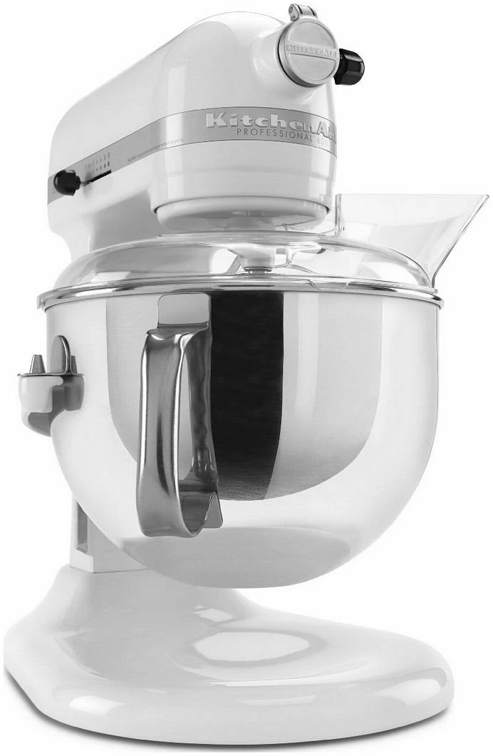 KitchenAid 6-Quart Pro 600 Bowl-Lift Stand Mixer | White - Image 3