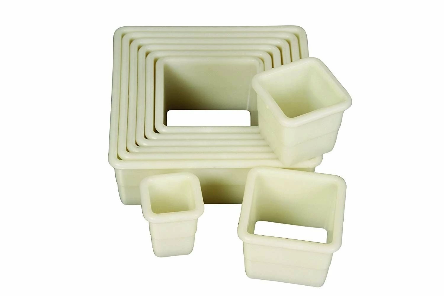 Mercer Culinary Mercer 9-Piece Square Plain Nylon Cutter Set