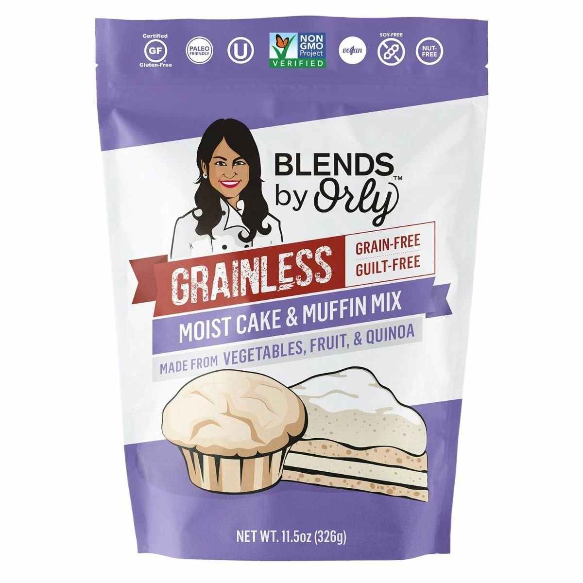 Blends By Orly Grain Free Cake Mix | Moist Cake & Muffin