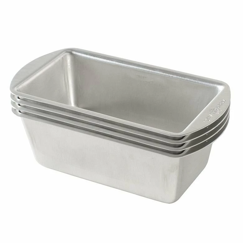 Nordic Ware Naturals Set Of 4 Mini Loaf Pans