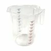 Winco Polycarbonate Measuring Cup | 4-Quart