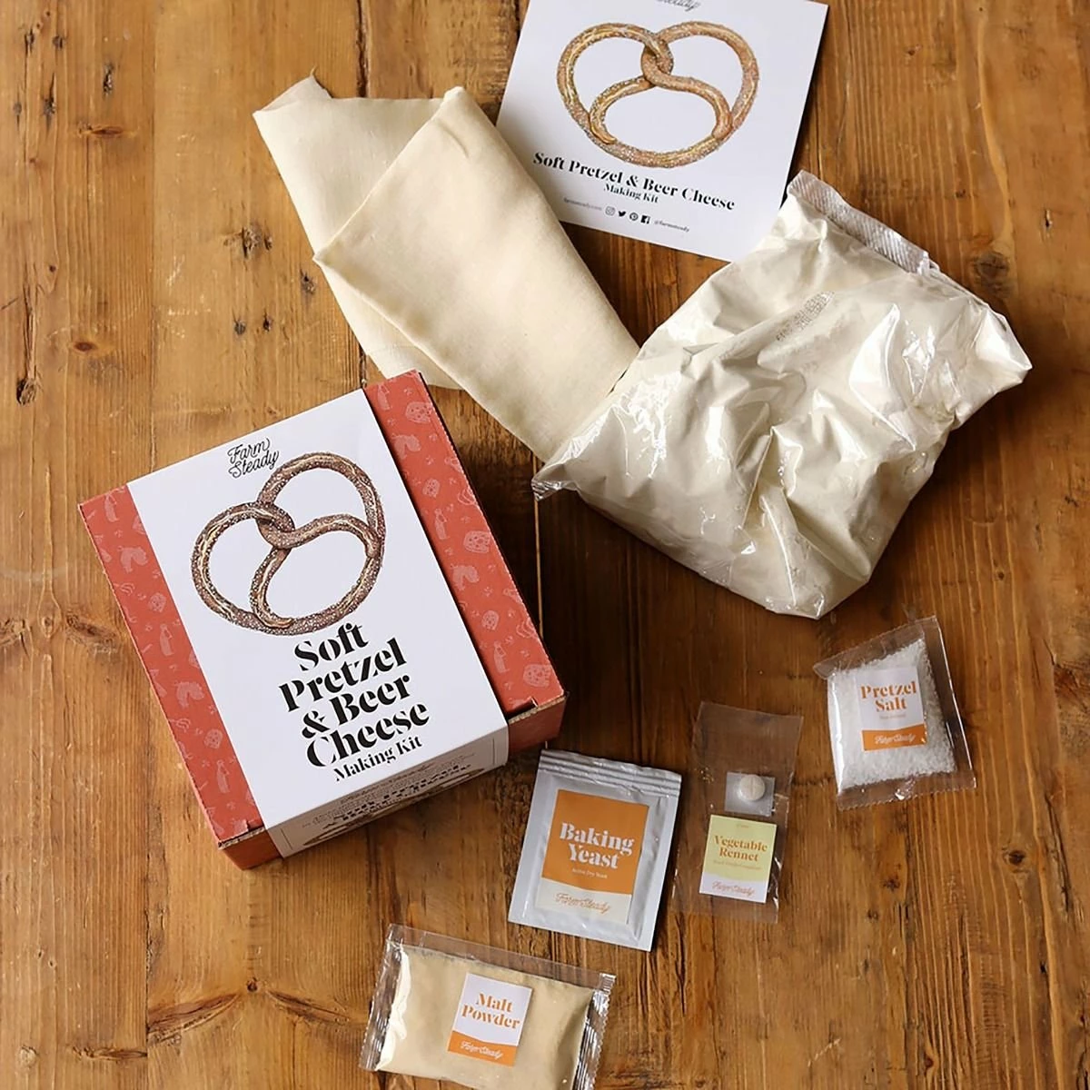 FarmSteady Soft Pretzel & Beer Cheese Making Kit - Image 4