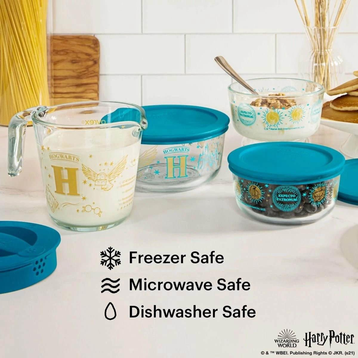 Pyrex 8-Piece Prep And Store Set | Harry Potter - Image 6