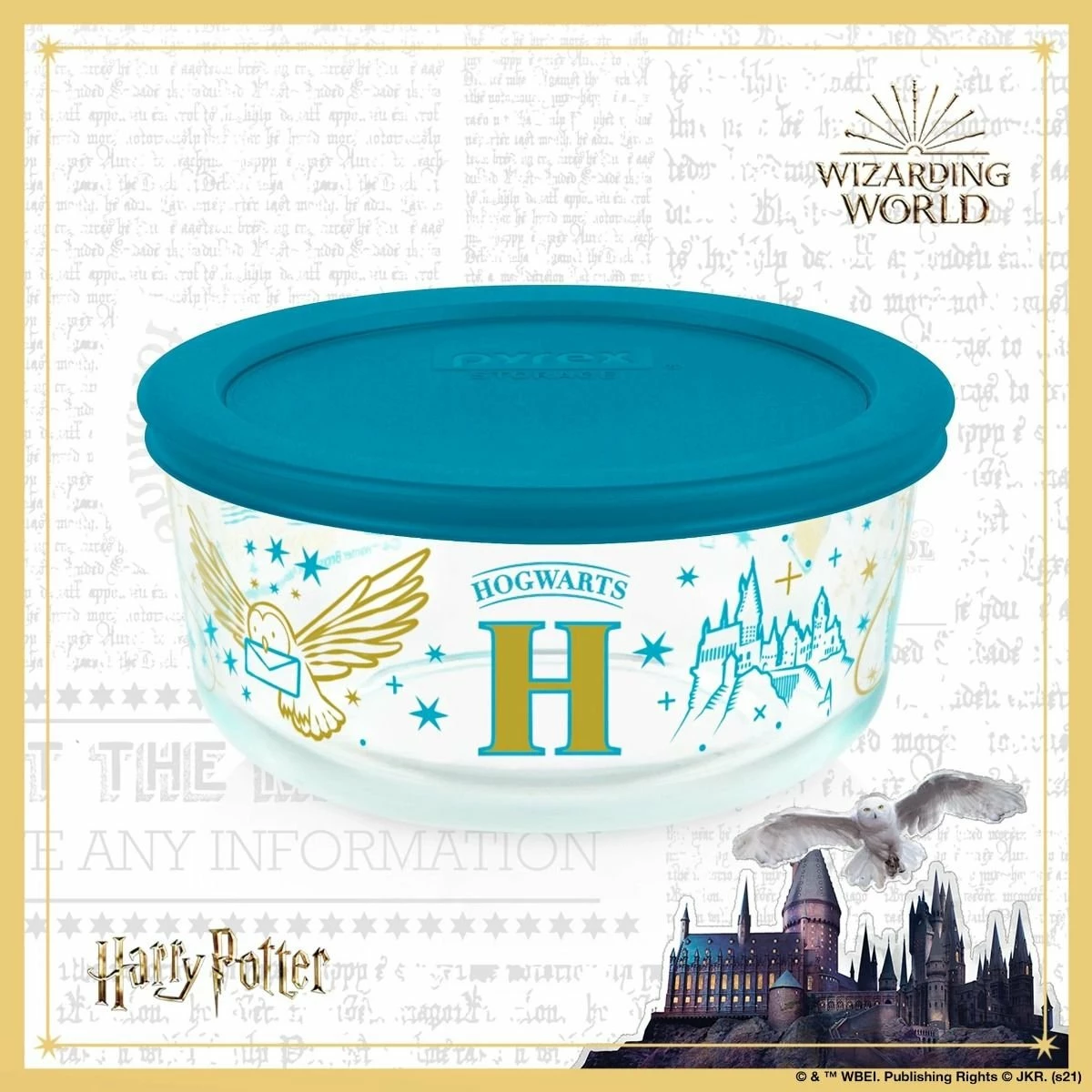 Pyrex 8-Piece Prep And Store Set | Harry Potter - Image 4