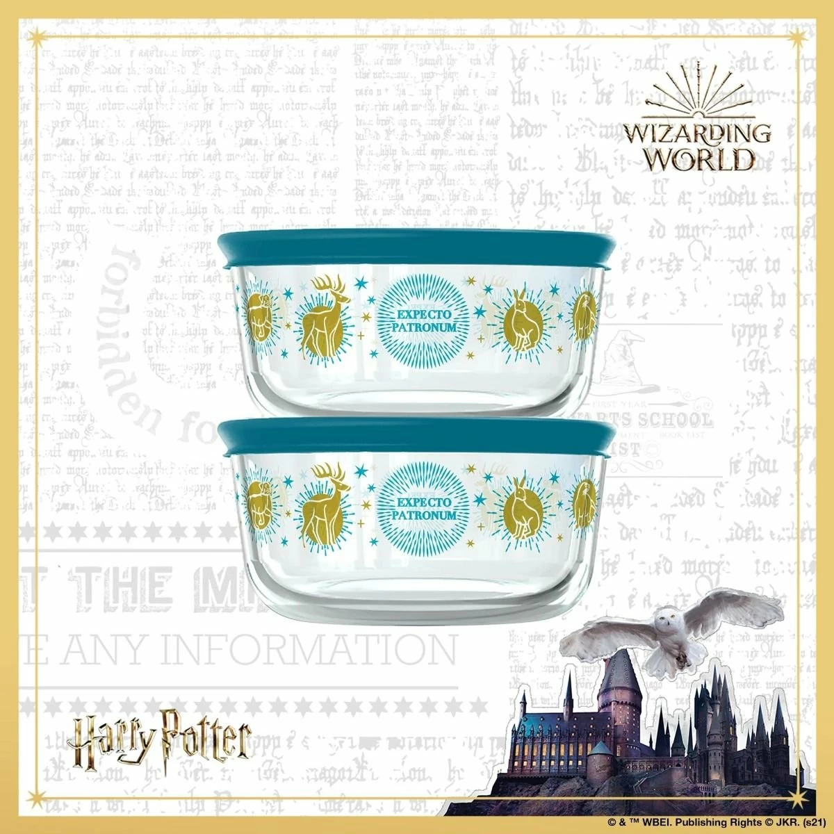 Pyrex 8-Piece Prep And Store Set | Harry Potter - Image 5