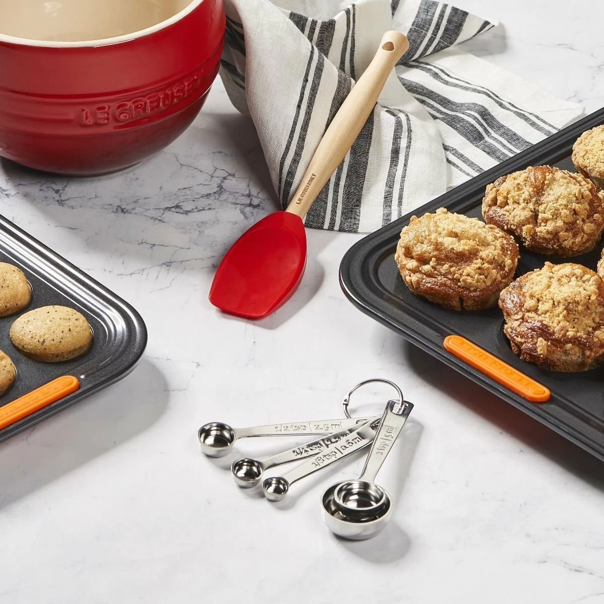 Le Creuset Stainless Steel Measuring Spoons (Set Of 5) - Image 2