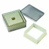 Fat Daddio's Nylon Cookie Cutter Set Square W/ Case