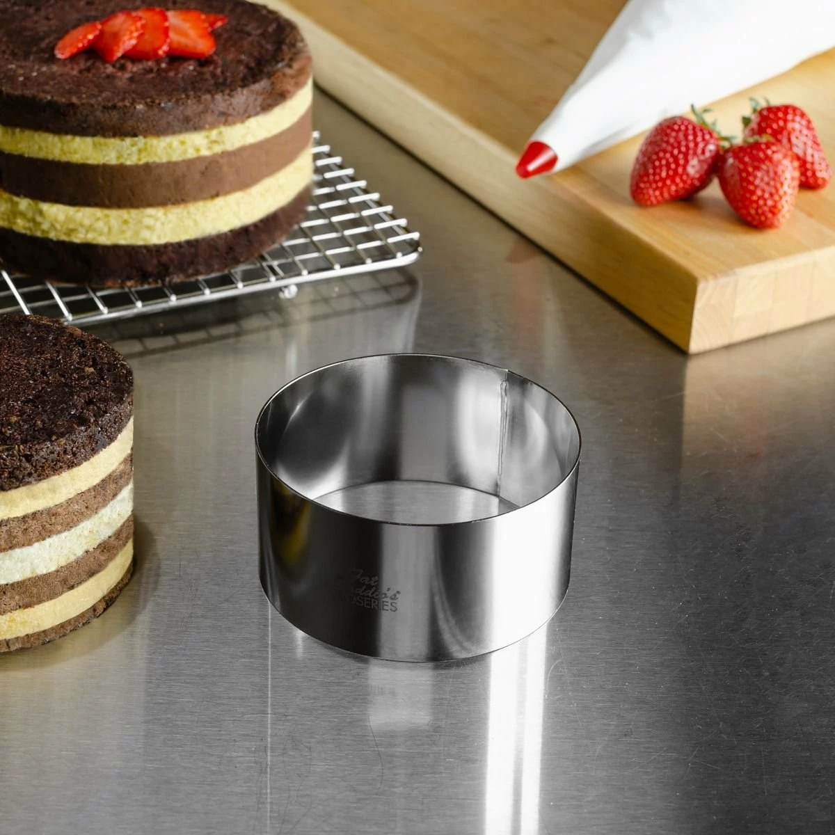 Fat Daddio's PRO Series Stainless Steel Ring - 4" X 2" - Image 2