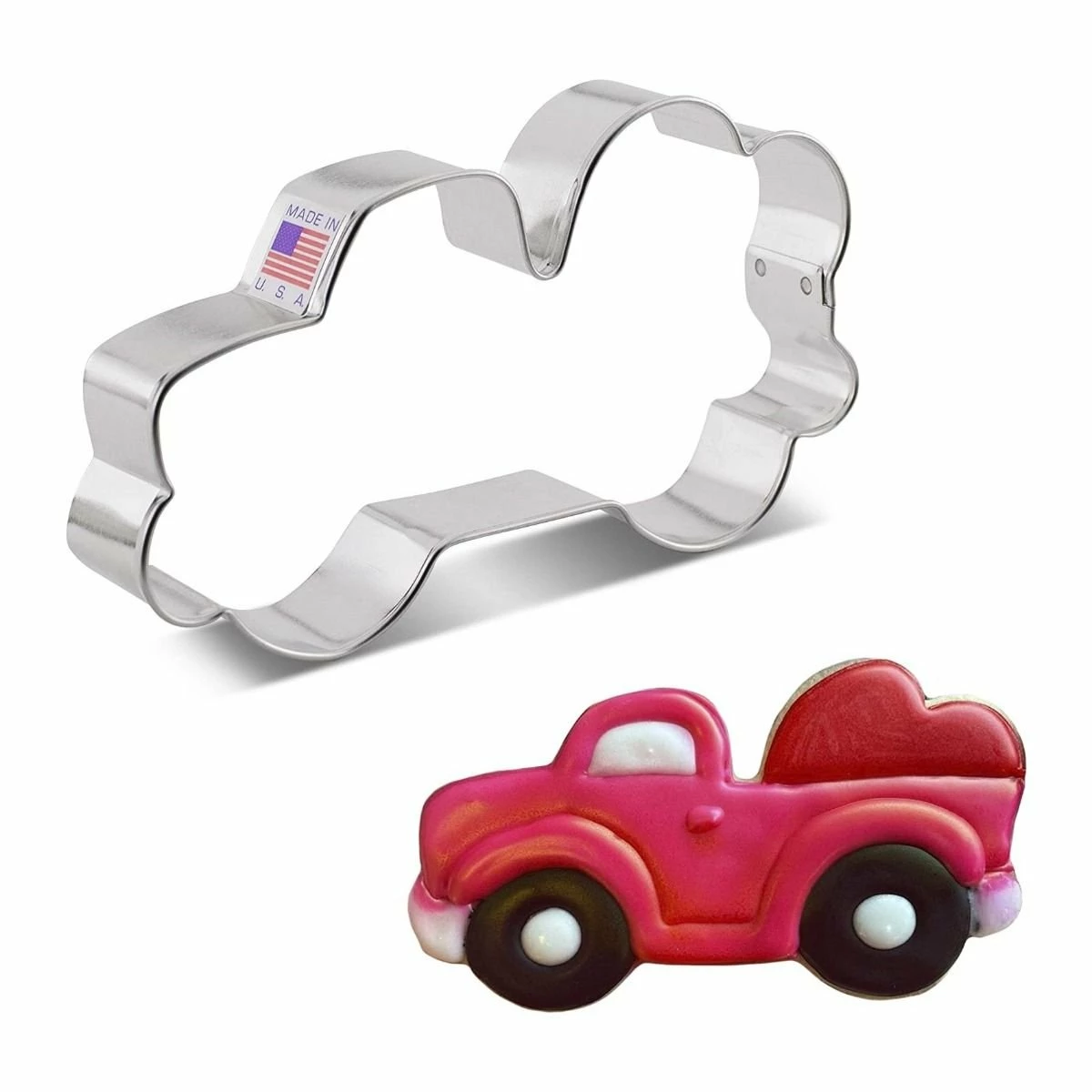 Ann Clark Ltd Ann Clark 5" Cookie Cutter | Vintage Truck With Heart - Image 2
